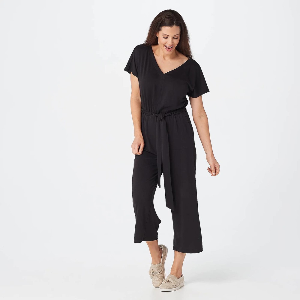ANYBODY Textured Knit Jumpsuit